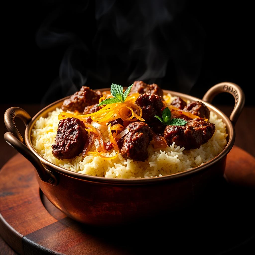 Biryani de Cordero